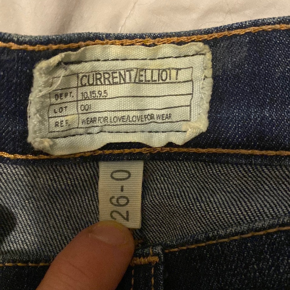 Current Elliot skinny jeans